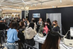 MUSINSA、大阪で「Matin Kim」ポップアップ成功…1週間で9000人余り来場